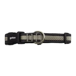 Gotoo Collar de malla transpirable gris para perros Outlet
