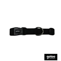 Gotoo Collar de nylon negro para perros Discount