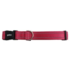 Gotoo Collar de nylon reflectante rosa para perros Sale