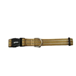 Gotoo Collar de nylon reflectante beige para perros Hot