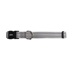 Gotoo Collar de nylon reflectante gris para perros Sale