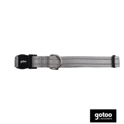 Gotoo Collar de nylon reflectante gris para perros Sale