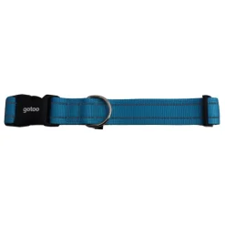 Gotoo collar de nylon reflectante azul para perros Online