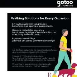 Gotoo collar de nylon reflectante azul para perros Online