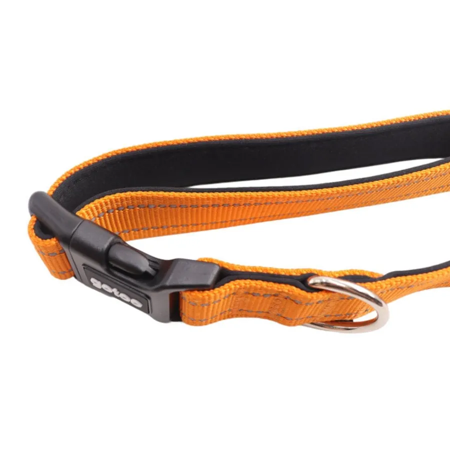 Gotoo Collar de nylon reflectante naranja para perros Online