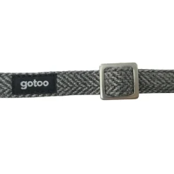 Gotoo Collar espiga gris para perros Discount