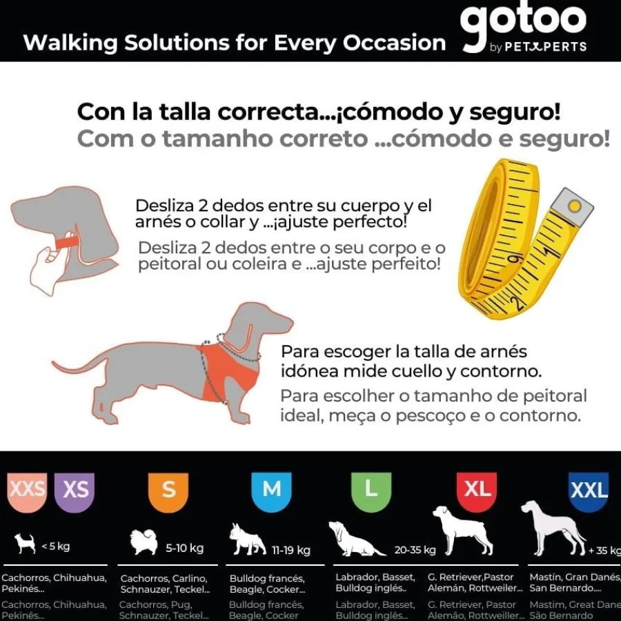 Gotoo Collar estampadado Tie Dye amarillo para perro