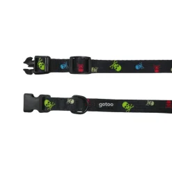 Gotoo Collar estampado calavera negro para perros Sale