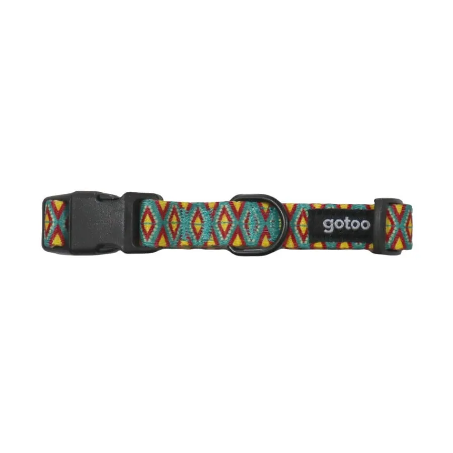 Gotoo Collar estampado geométrico para perros Clearance