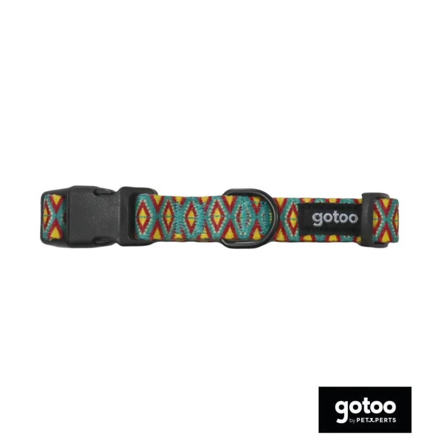 Gotoo Collar estampado geométrico para perros Clearance