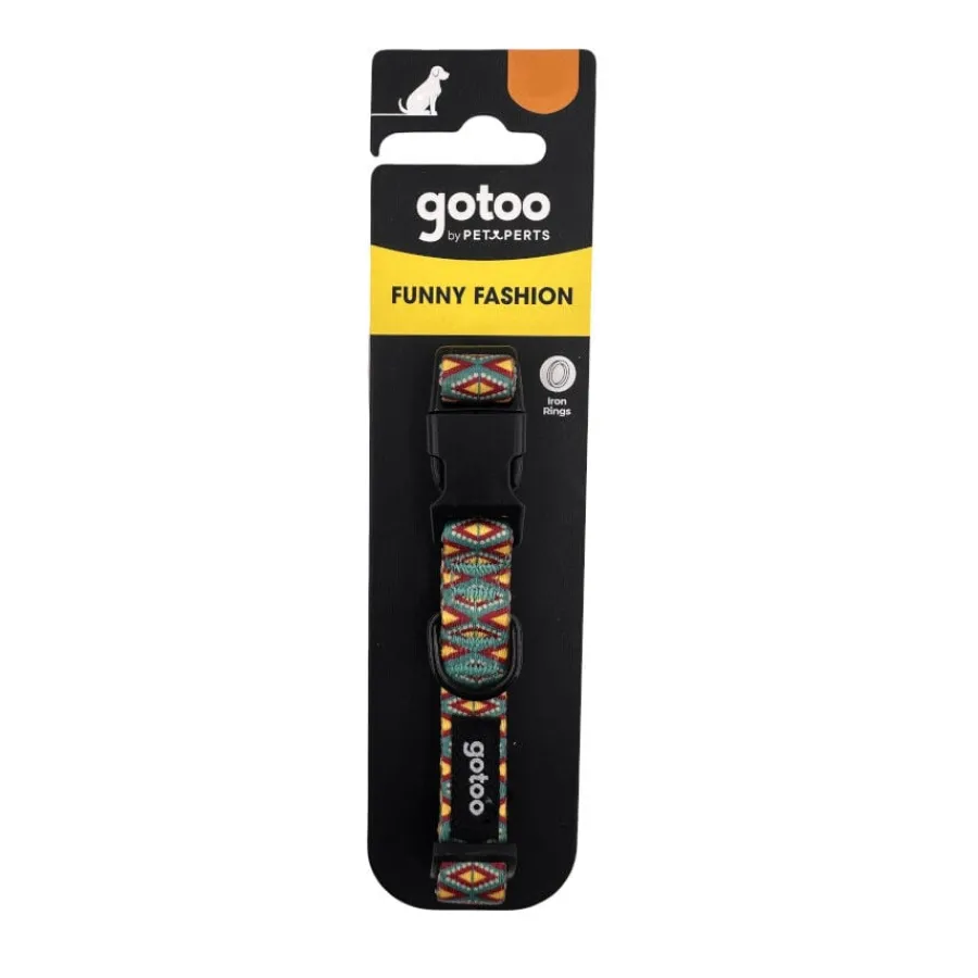 Gotoo Collar estampado geométrico para perros Clearance