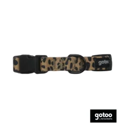 Gotoo Collar estampado leopardo para perros Best
