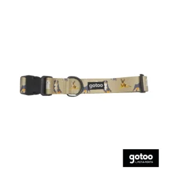 Gotoo Collar estampado marrón para perros Online