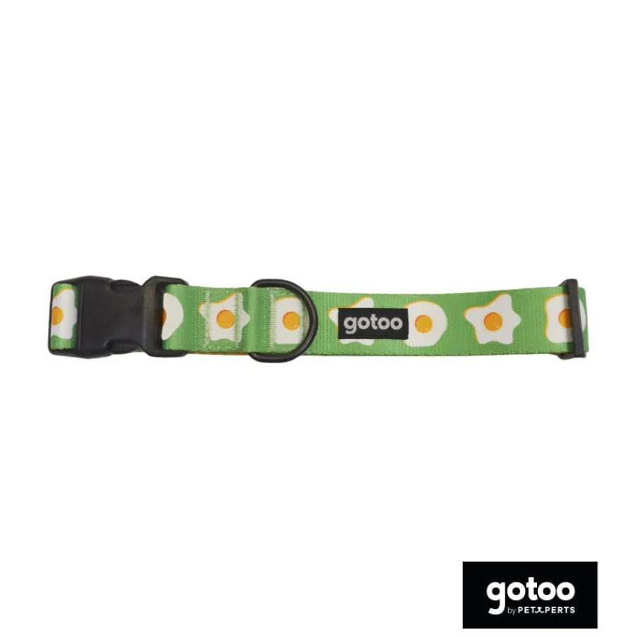Gotoo Collar estampado verde para perro Online