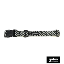 Gotoo Collar estampado zebra para perros Outlet