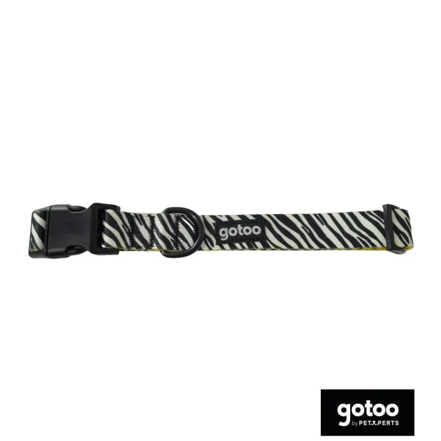 Gotoo Collar estampado zebra para perros Outlet