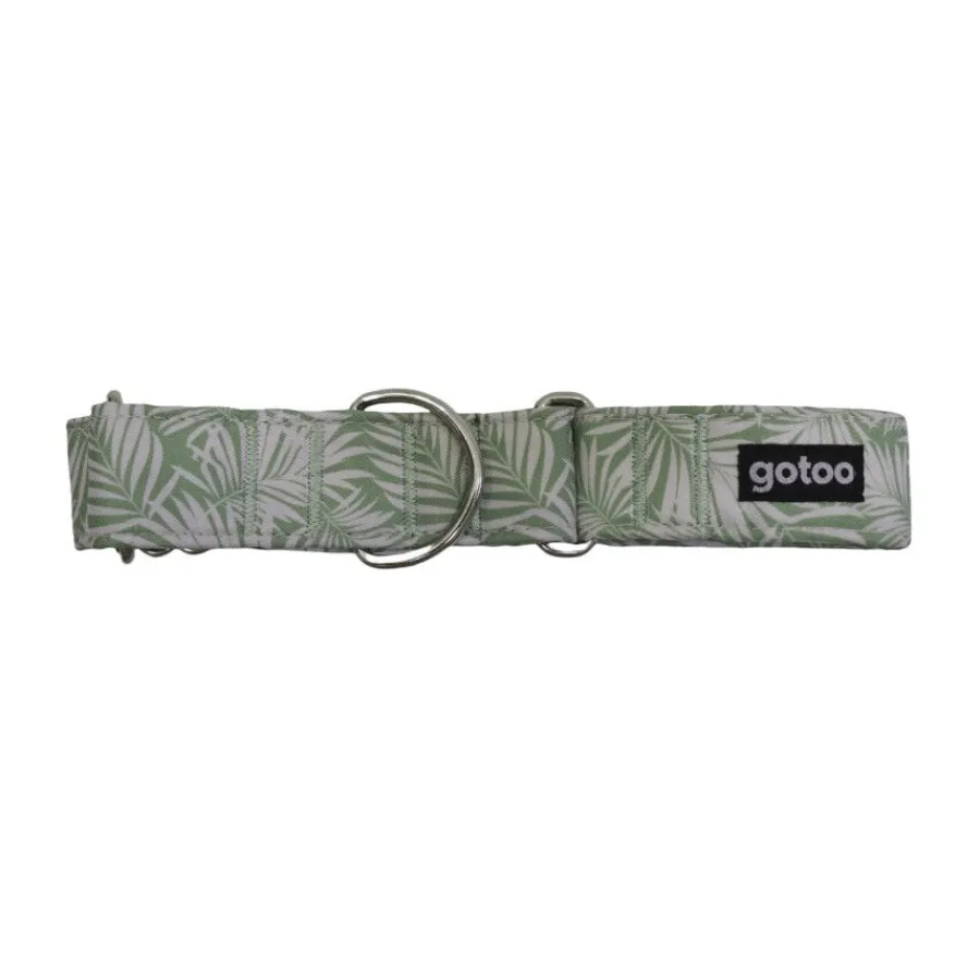 Gotoo Collar martingale estampado verde para perros Hot