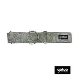 Gotoo Collar martingale estampado verde para perros Hot