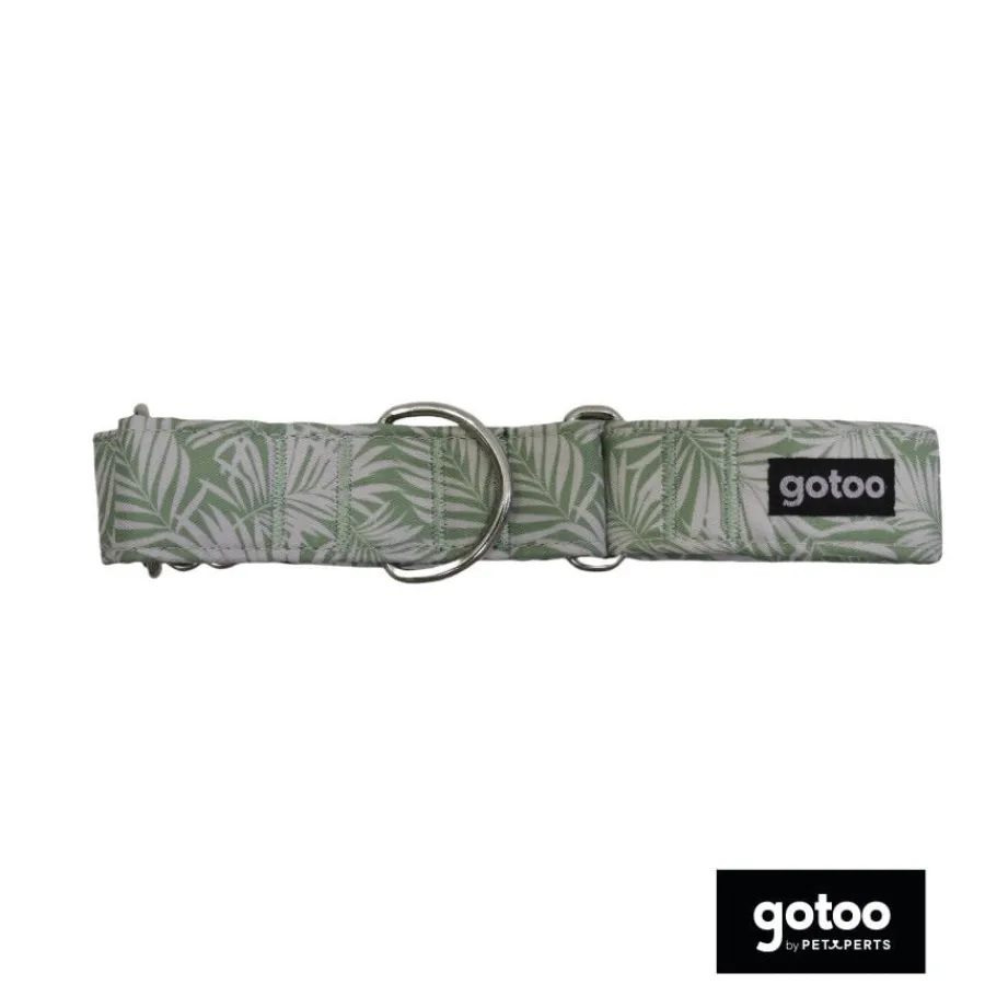 Gotoo Collar martingale estampado verde para perros Hot