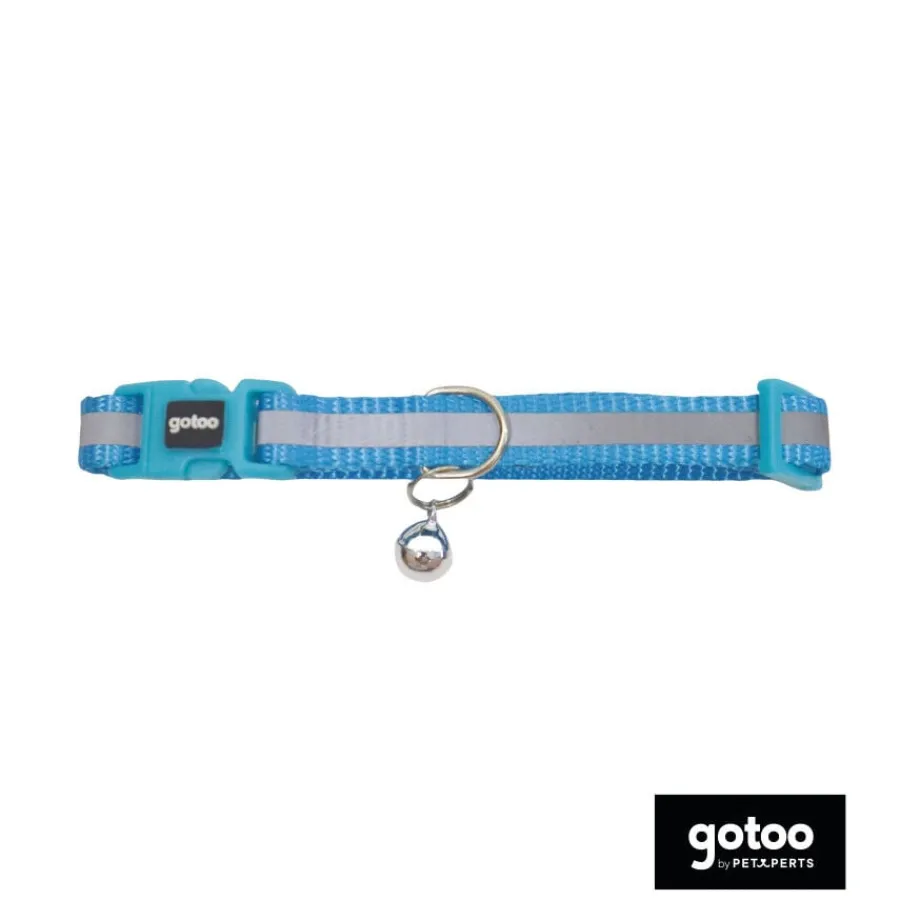 Gotoo Collar reflectante azul para gatos Sale