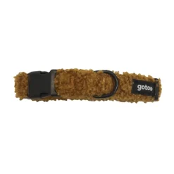 Gotoo Collar teddy marrón para perros Outlet
