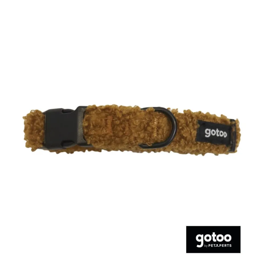 Gotoo Collar teddy marrón para perros Outlet