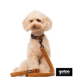 Gotoo Collar teddy marrón para perros Outlet