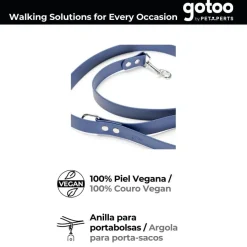 Gotoo Correa Biothane azul para perros Hot