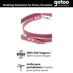 Gotoo Correa Biothane roja vino para perros Sale