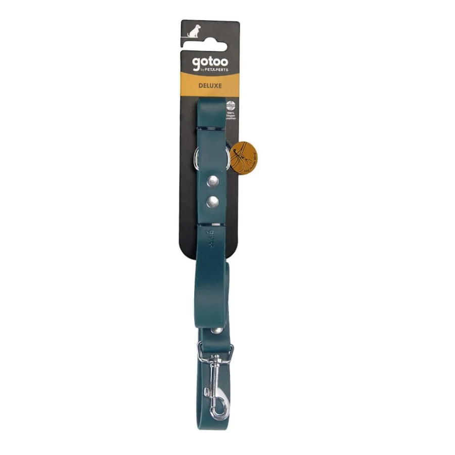 Gotoo Correa Biothane verde para perros