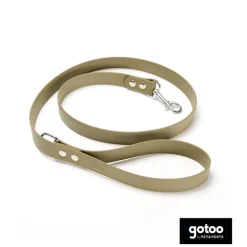 Gotoo Correa Biothane verde oliva para perros New