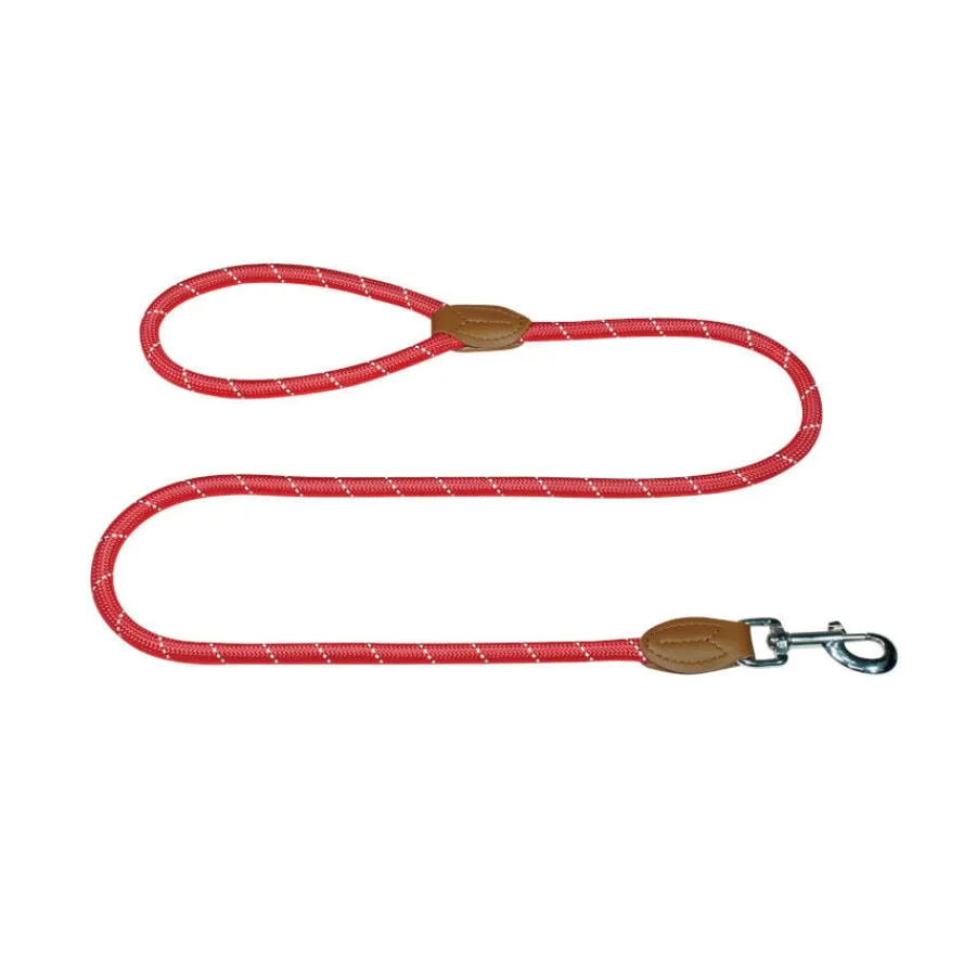 Gotoo Correa de cuerda reflectante roja para perros Online