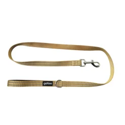 Gotoo Correa de nylon reflectante beige para perros Online