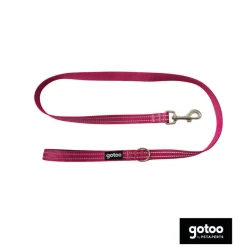 Gotoo Correa de nylon reflectante rosa para perros Hot