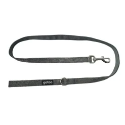 Gotoo Correa espiga gris para perros New