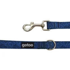 Gotoo Correa estampada cachemira clásica azul para perros Online