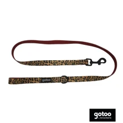 Gotoo Correa estampada leopardo perros Sale