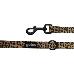Gotoo Correa estampada leopardo perros Sale