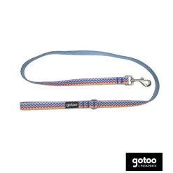 Gotoo Correa estampada rayas zig-zag para perros Discount