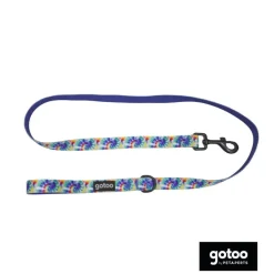 Gotoo Correa estampado azul para perro Best