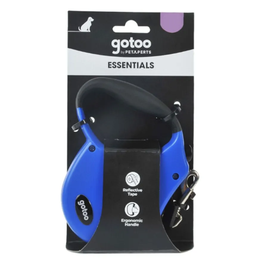 Gotoo Correa extensible azul para perros Sale
