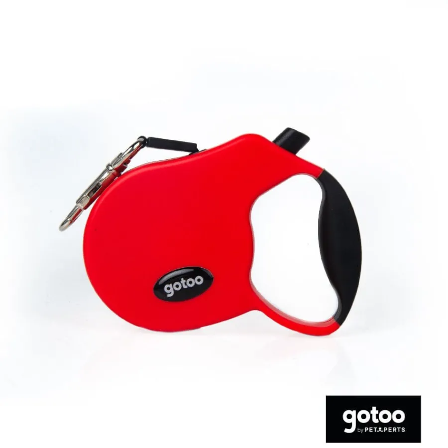 Gotoo Correa extensible roja para perros Outlet