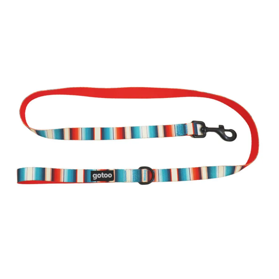 Gotoo Correa multicolor de rayas para perros Discount