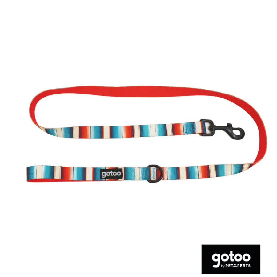 Gotoo Correa multicolor de rayas para perros Discount