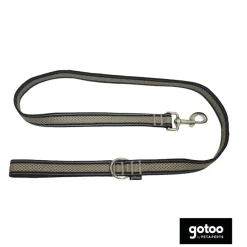 Gotoo Correa reflectante de malla gris para perro Outlet