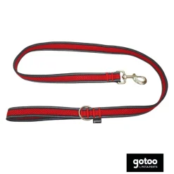 Gotoo Correa reflectante de malla roja para perro Sale