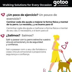 Gotoo Correa teddy marrón para perros