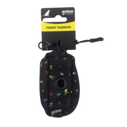 Gotoo Porta bolsas calavera negro para perros Sale