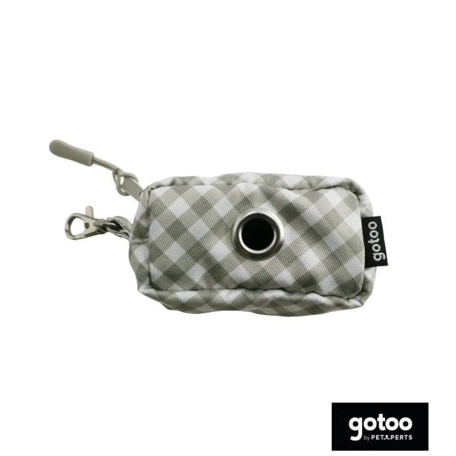 Gotoo Porta bolsas cuadro vichy para perros
