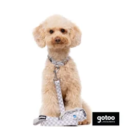 Gotoo Porta bolsas cuadro vichy para perros